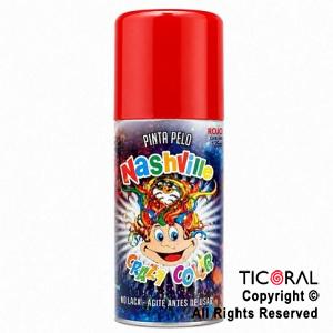 PINTA PELO NASHVILLE EN AEROSOL ROJO X 80GR x 1